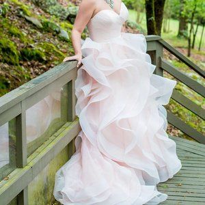 Strapless Blush Ballgown
